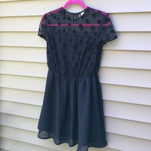 Black fun short dress!